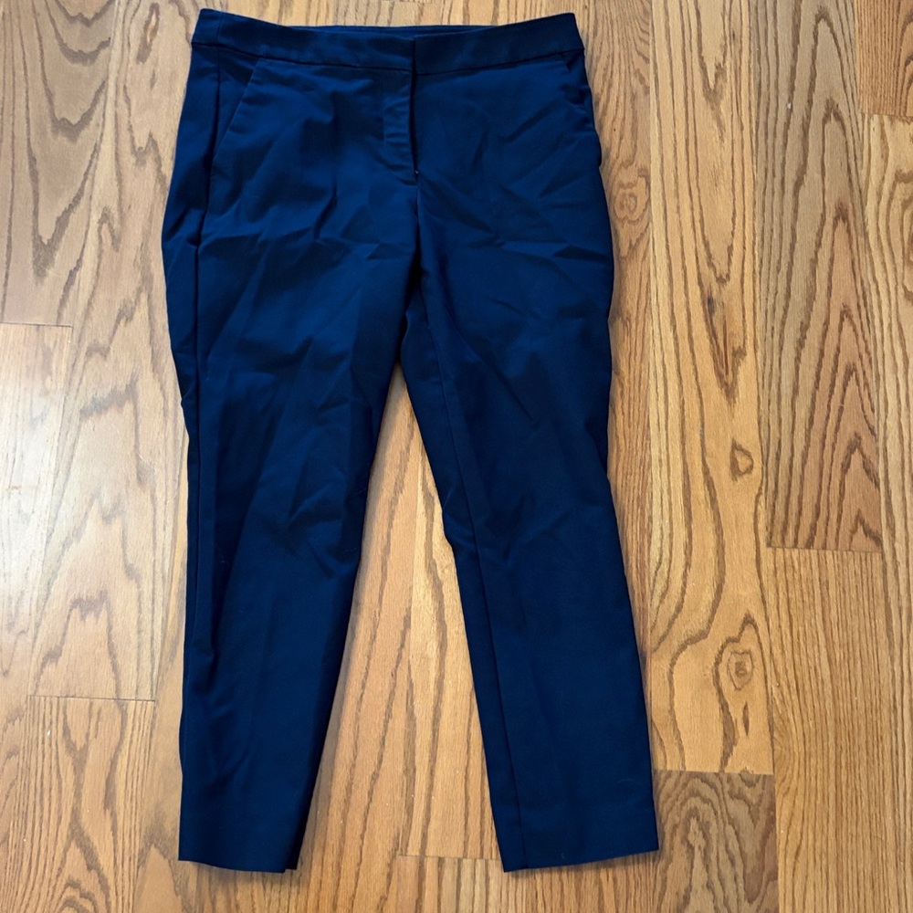 LOFT Dark Blue High Waist Pants